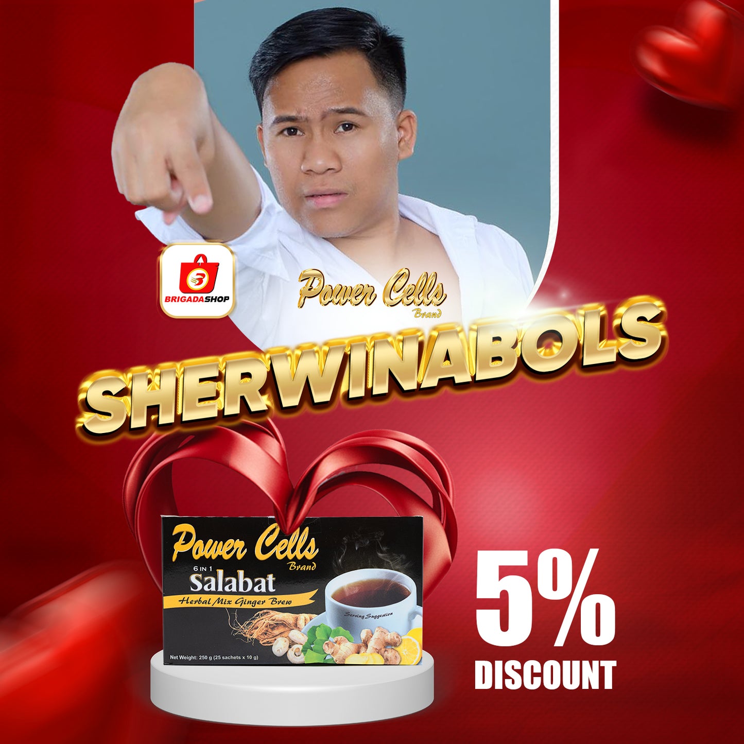 Power Cells 6in1 Salabat (Sherwinabols 5% Discount)