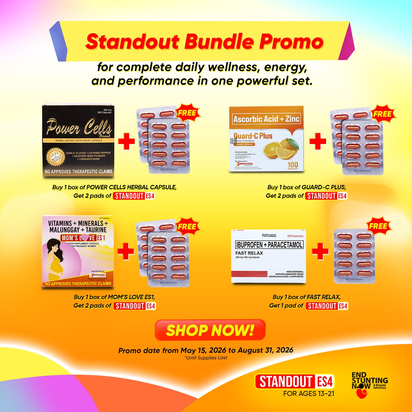 Standout ES4 Bundle Promos