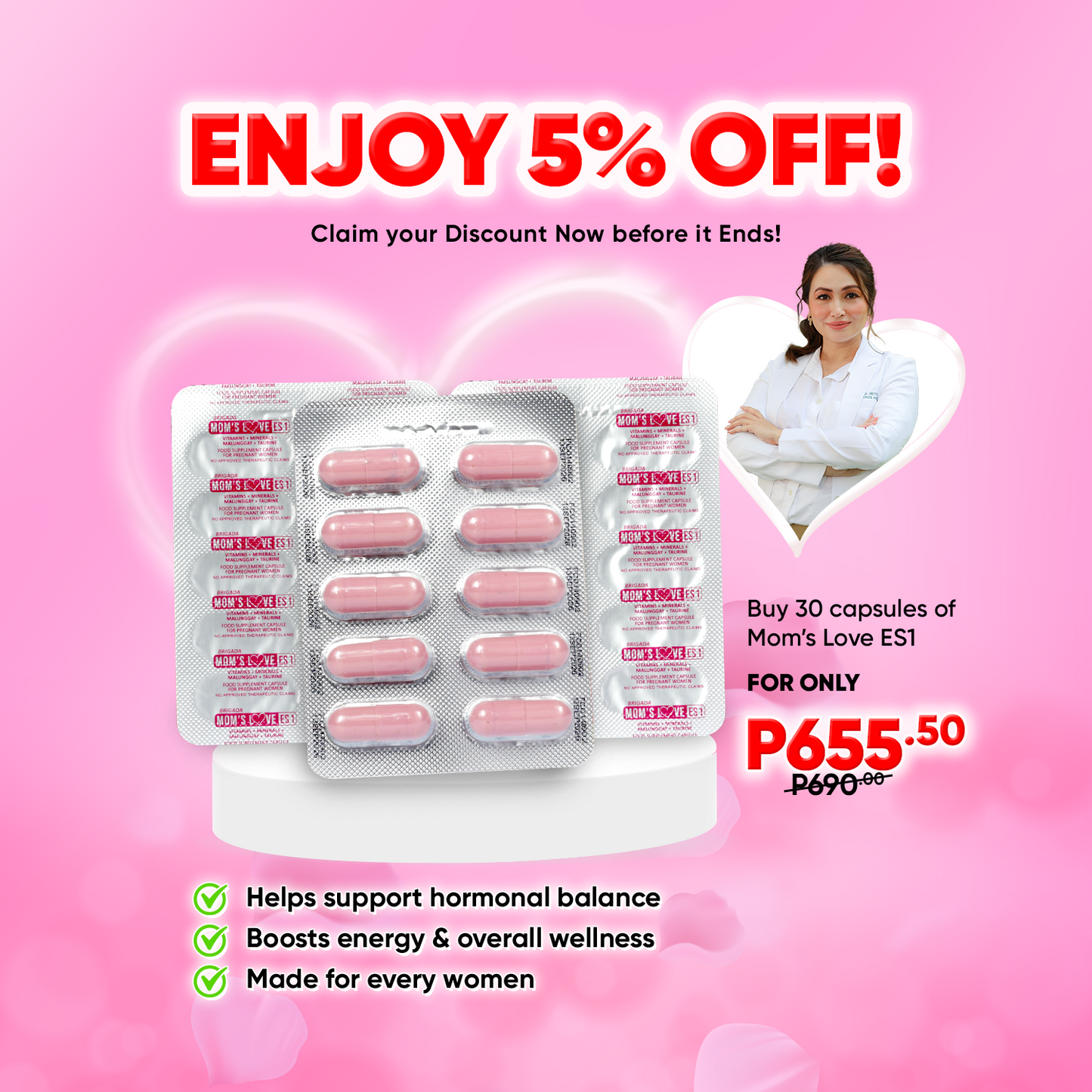 Mom's Love ES1 (Dr. Aliah Heitz 5% Discount)