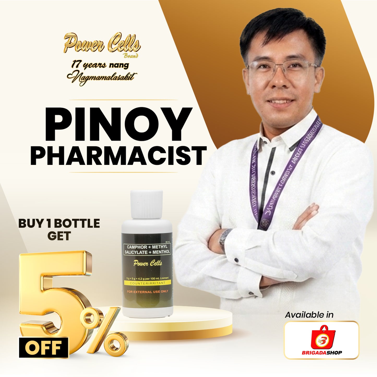 Power Cells Liniment (Pinoy Pharmacist 5% Discount)
