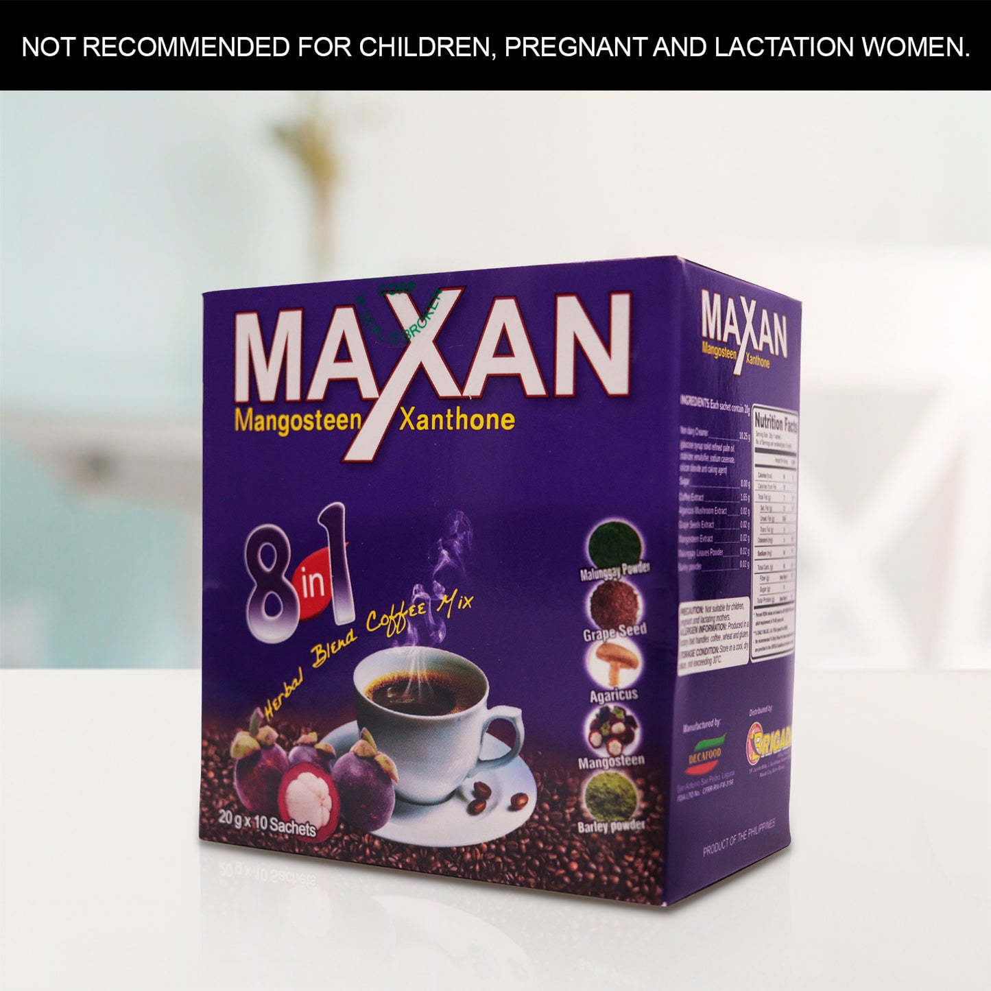 Maxan Mangosteen Xanthone 8in1 Coffee