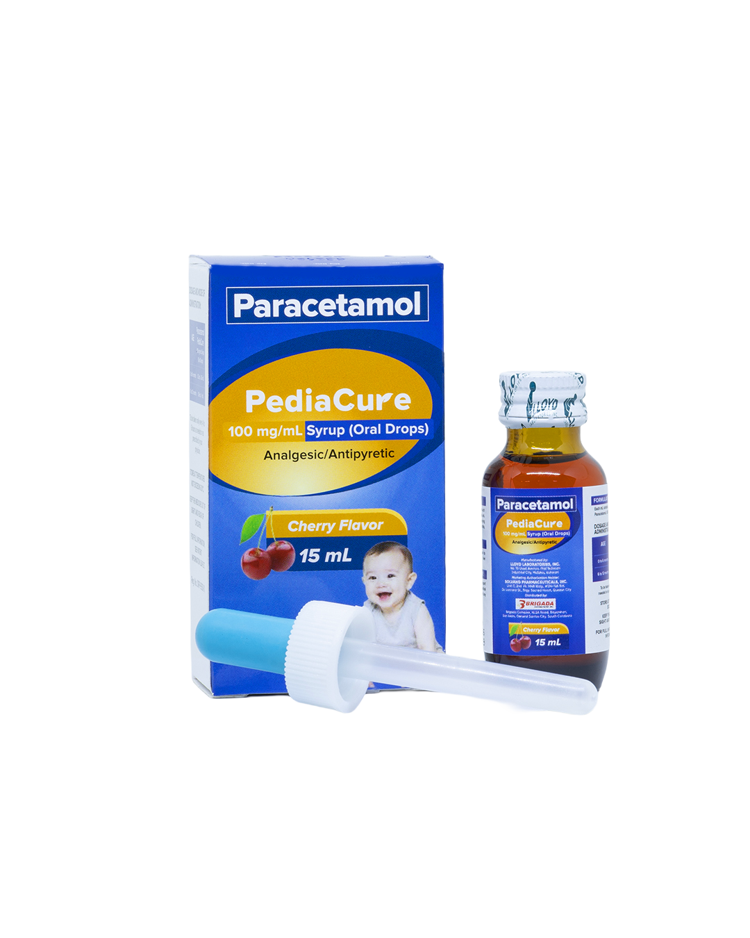 PediaCure 125 mg/5 mL Syrup and 100 mg/mL Syrup (Oral Drops)