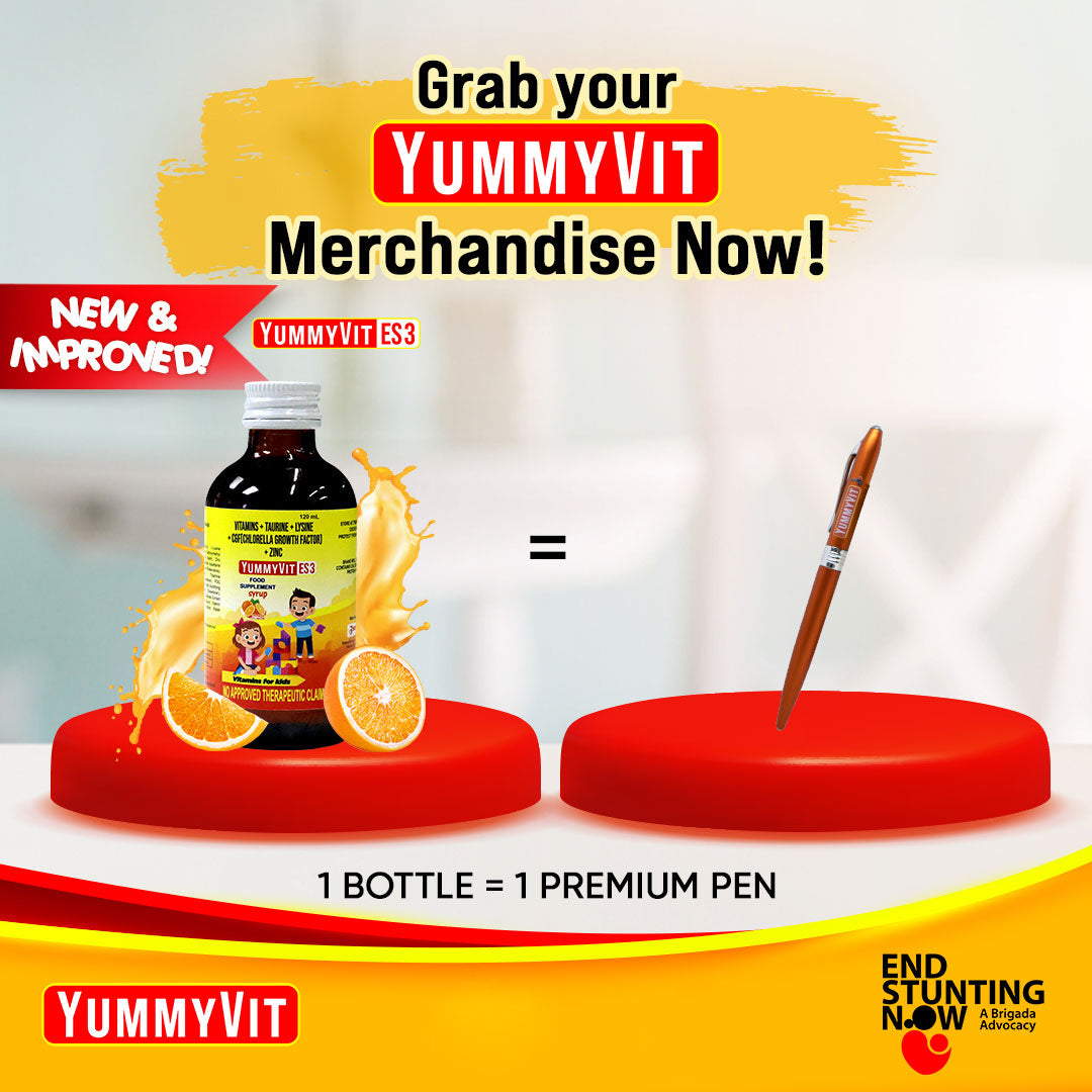 YummyVit ES3 120ml Buy 1 Get 1 Pen