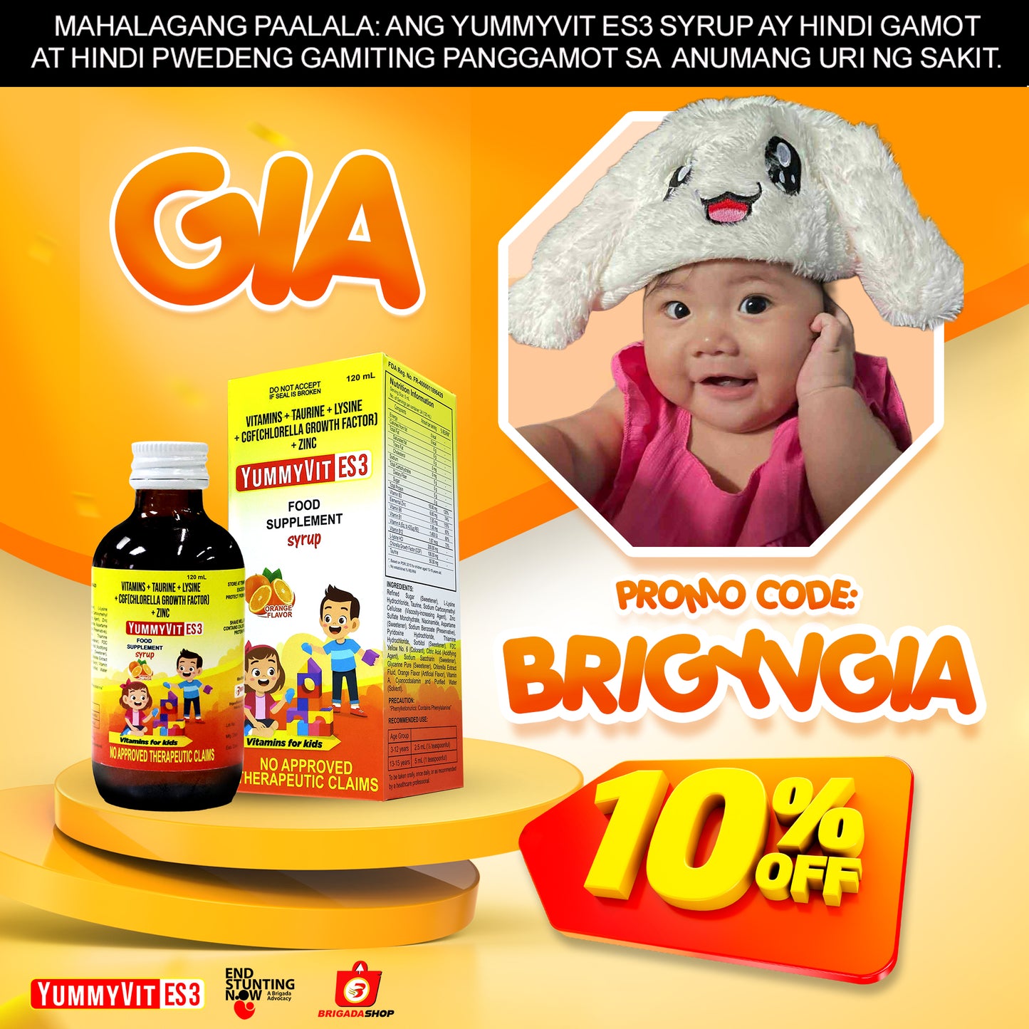 YummyVit (GIA 10% Discount)