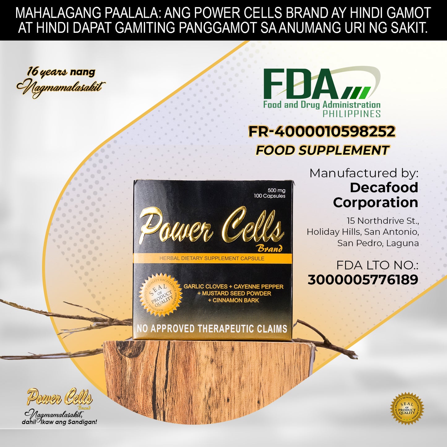 Power Cells Herbal Capsule