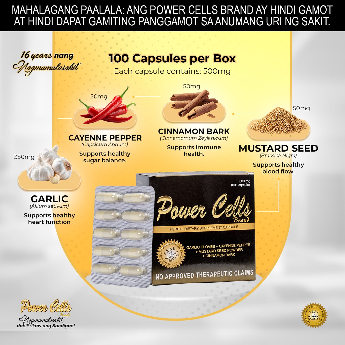Power Cells Herbal Capsule
