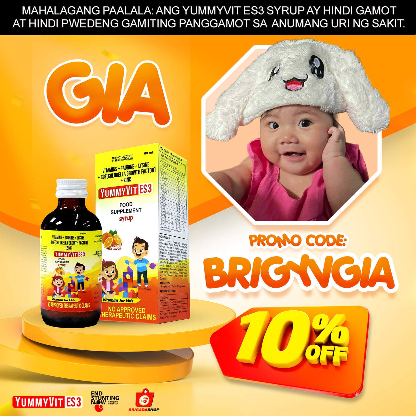 YummyVit (GIA 10% Discount)