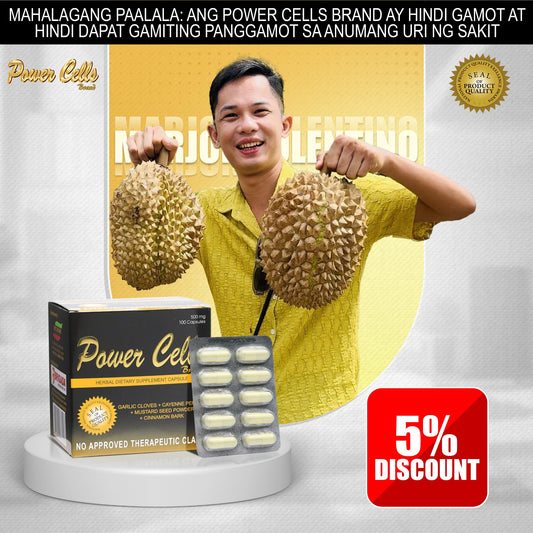 Power Cells Herbal Capsule (Marjon Tolentino 5% Discount)