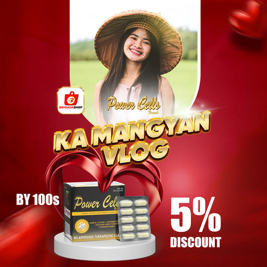 Power Cells Herbal Capsule ( Ka mangyan Vlogs   5% Discount)