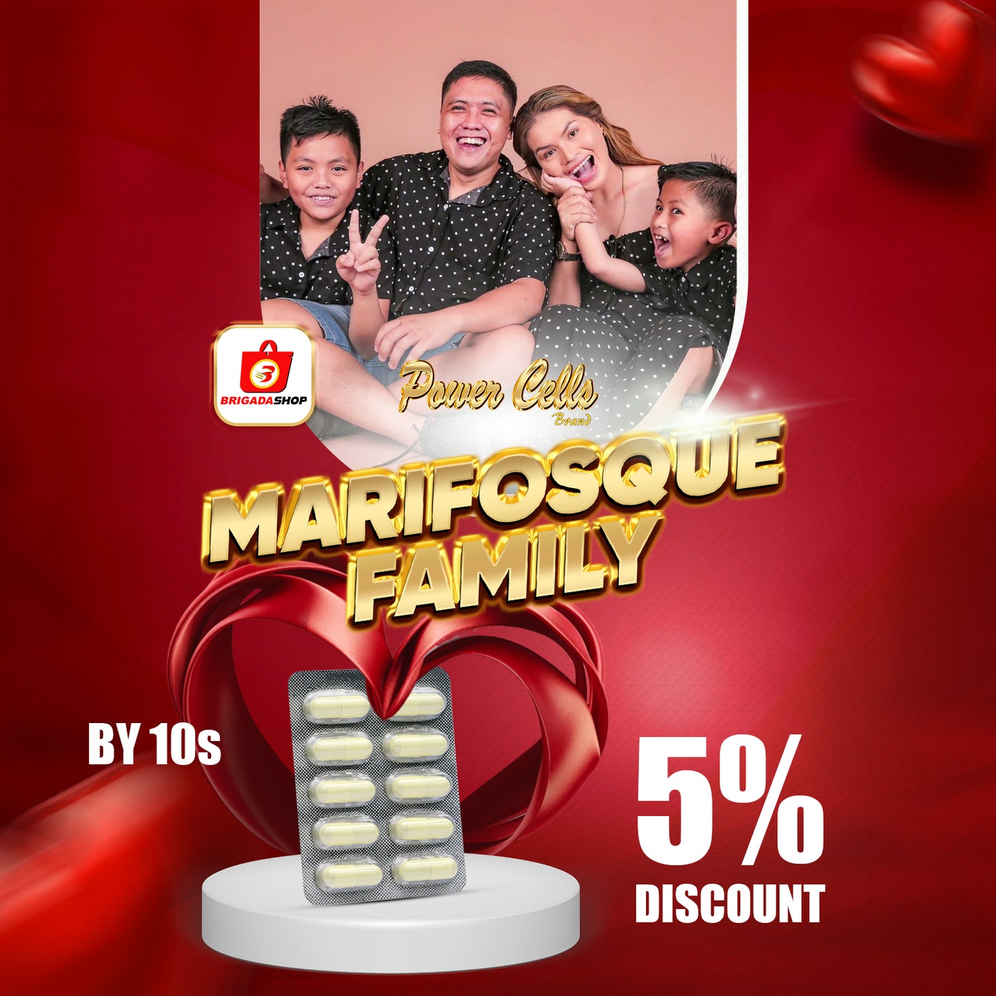 Power Cells Herbal Capsule (Marifosque family 5% Discount)
