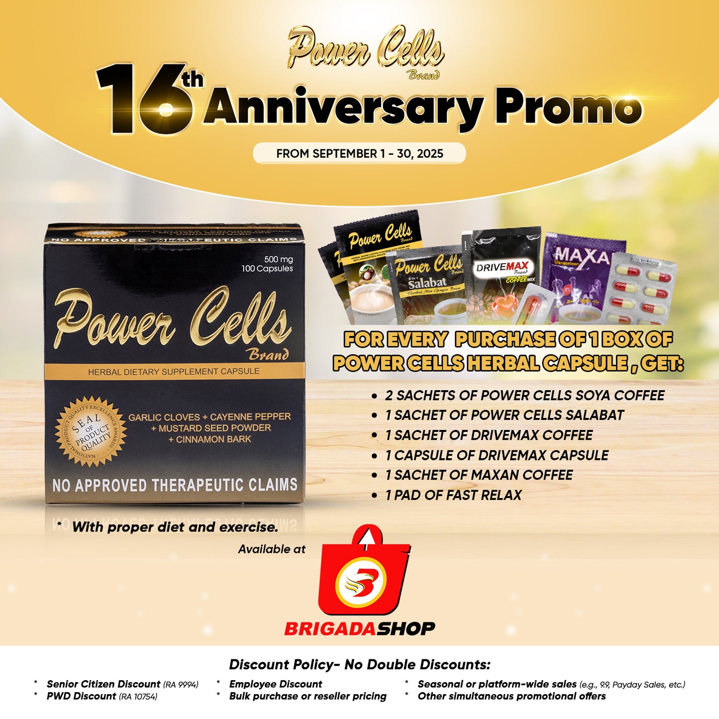 PowerCells 16th Anniversary Promo Bundle