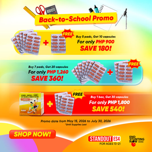 Standout ES4 Back to School Promo
