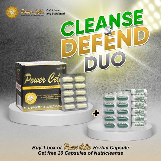 CLEANSE & DEFEND DUO