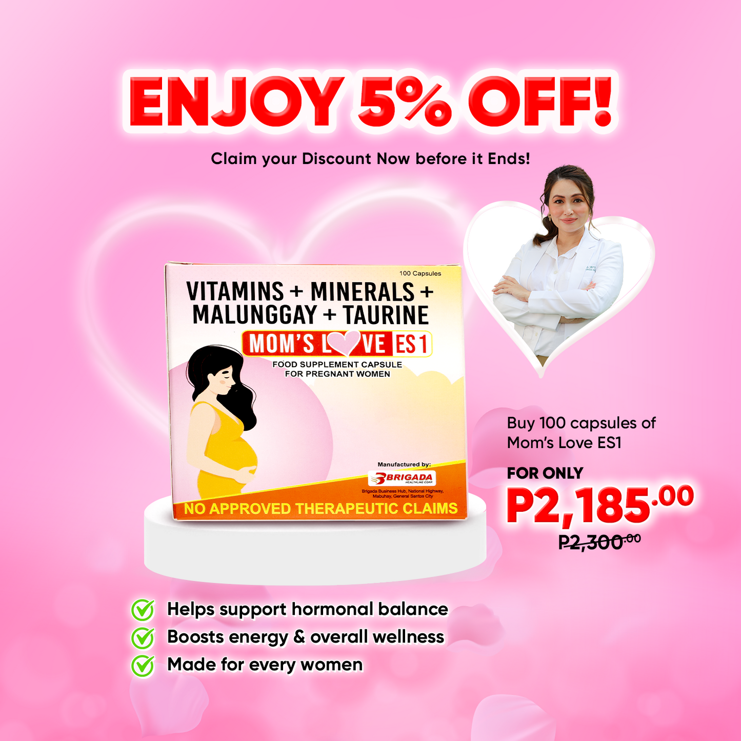 Mom's Love ES1 (Dr. Aliah Heitz 5% Discount)
