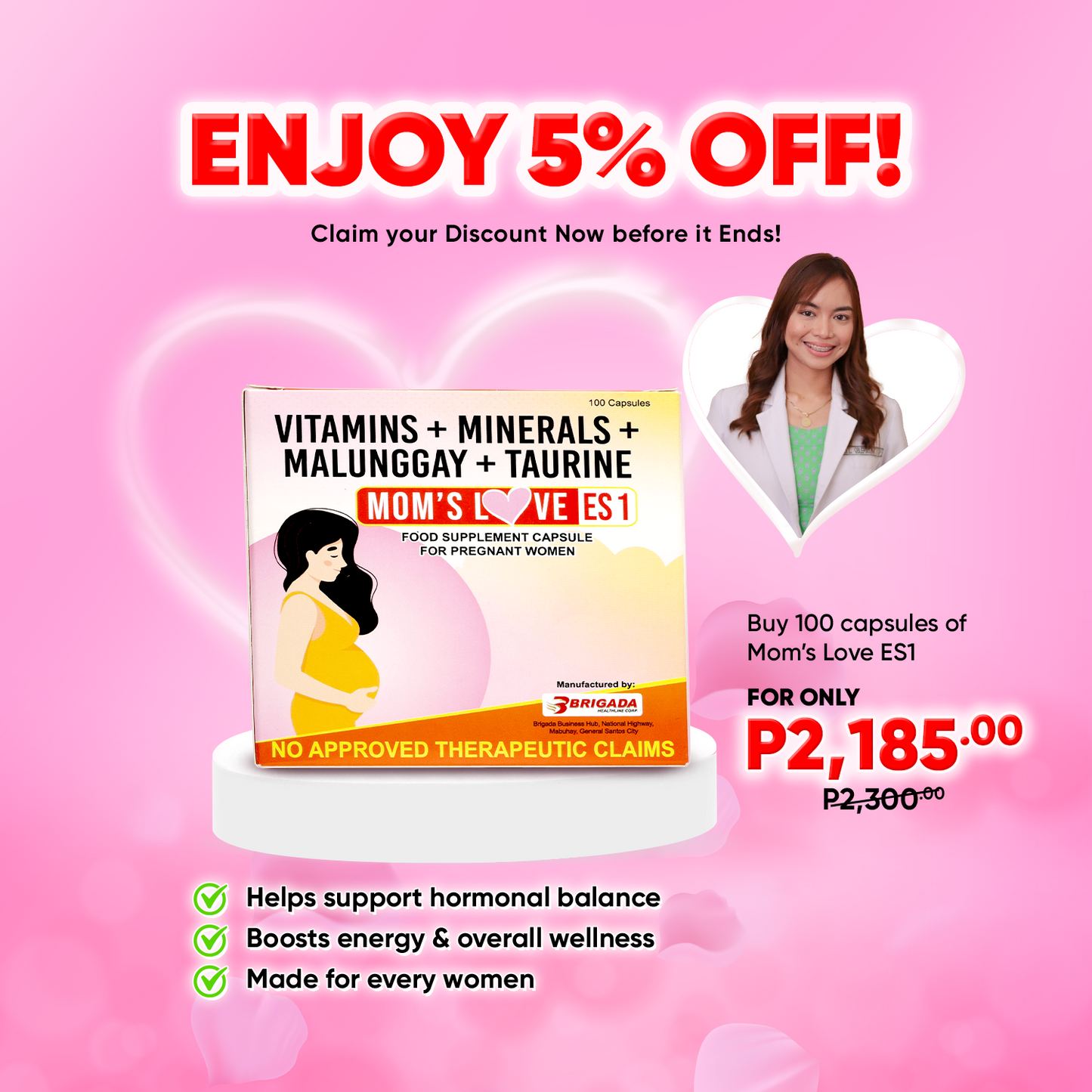 Mom's Love ES1 (Dr. Keith 5% Discount)