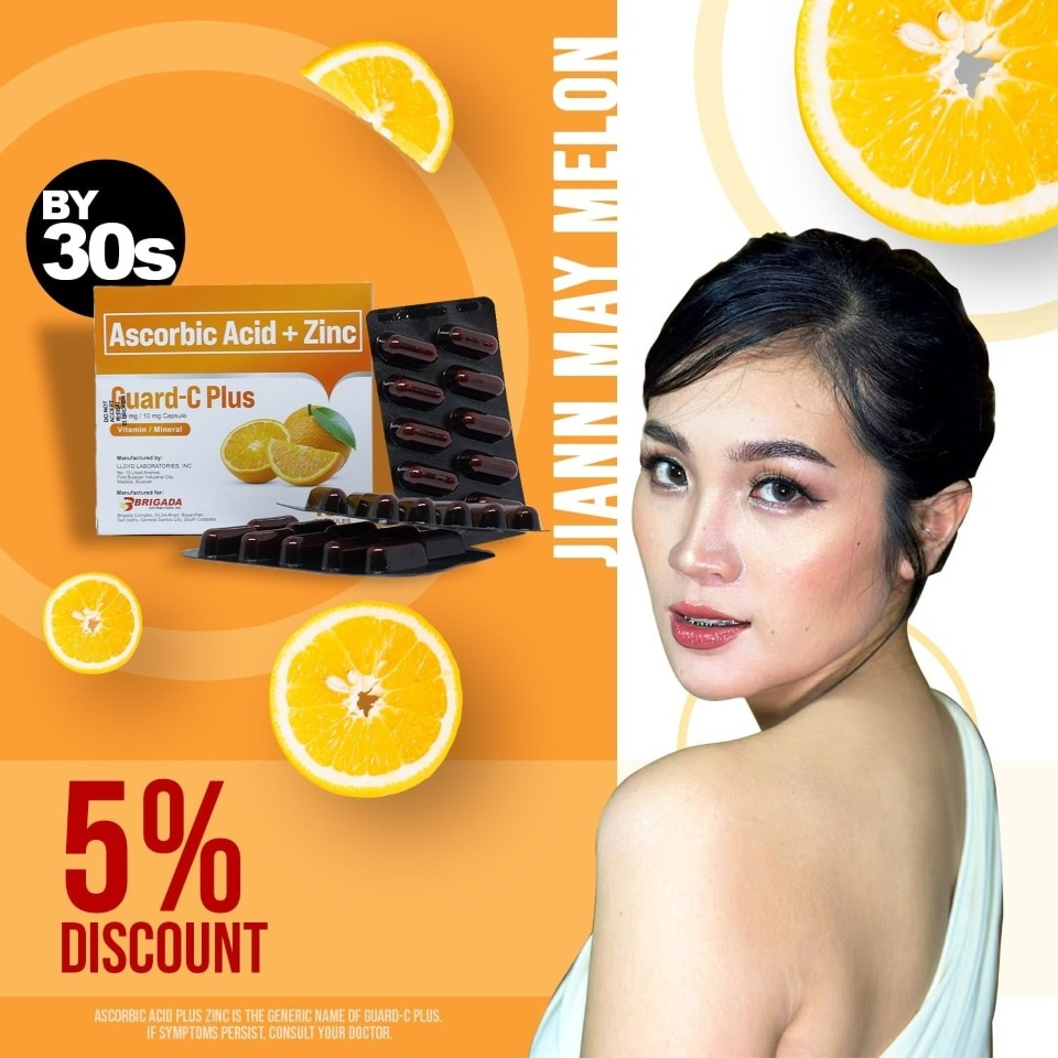 Guard-C Plus Ascorbic Acid + Zinc (Jiann May Melon 5% Discount)