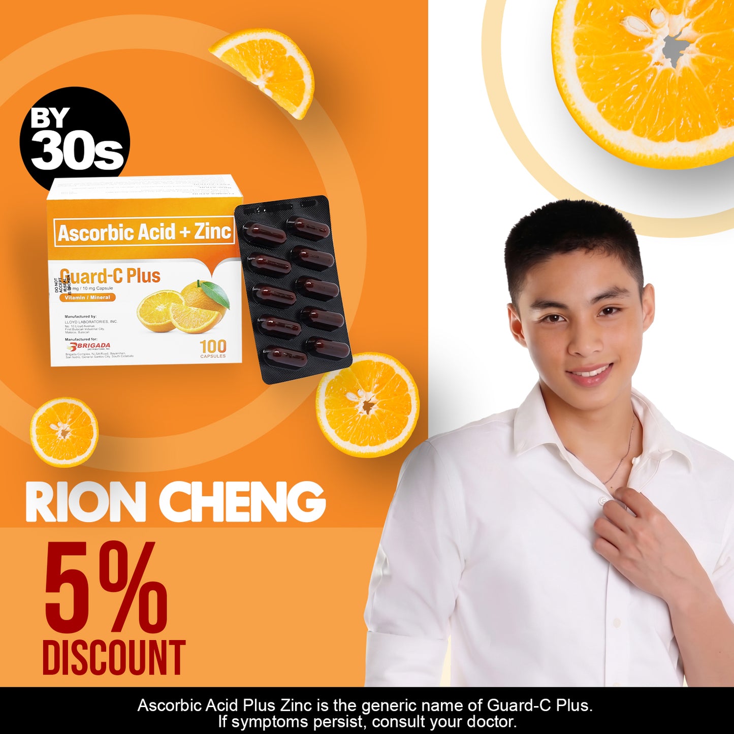 Guard-C Plus Ascorbic Acid + Zinc (RION CHENG 5% Discount)