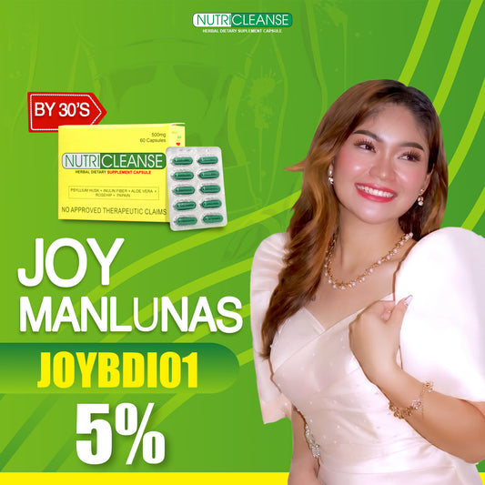 Nutricleanse Herbal Capsule (Joy Manlunas 5% Discount)