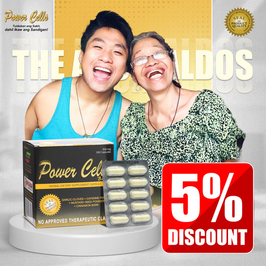 Power Cells Herbal Capsule ( The Aguinaldos 5% Discount)