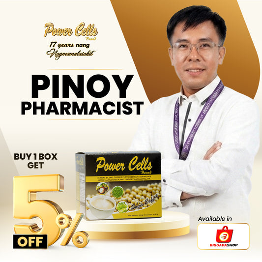 POWER CELLS SOYA COFFEE (Pinoy Pharmacist 5% Discount)