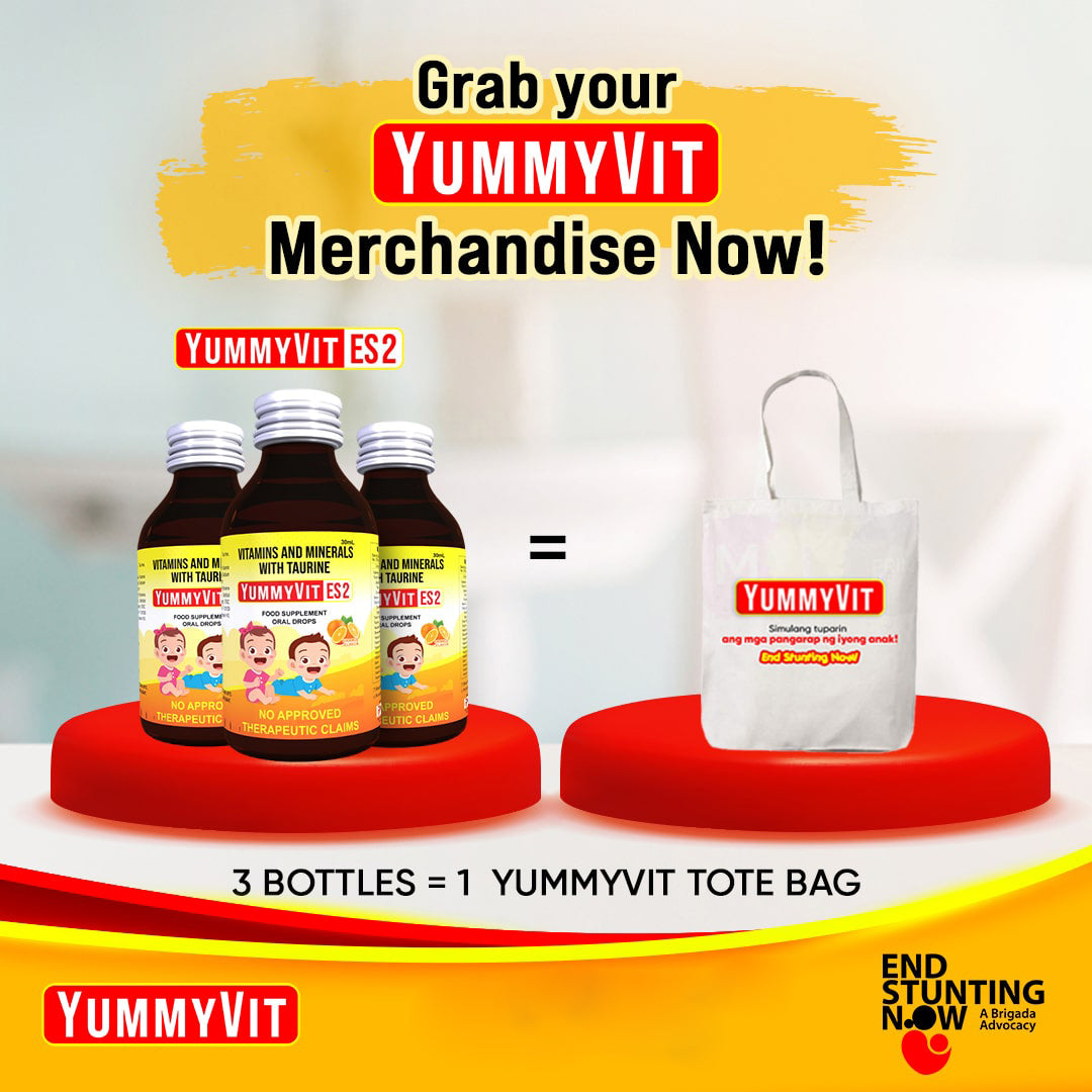 YummyVit ES2 Buy 3 Get 1 Tote Bag