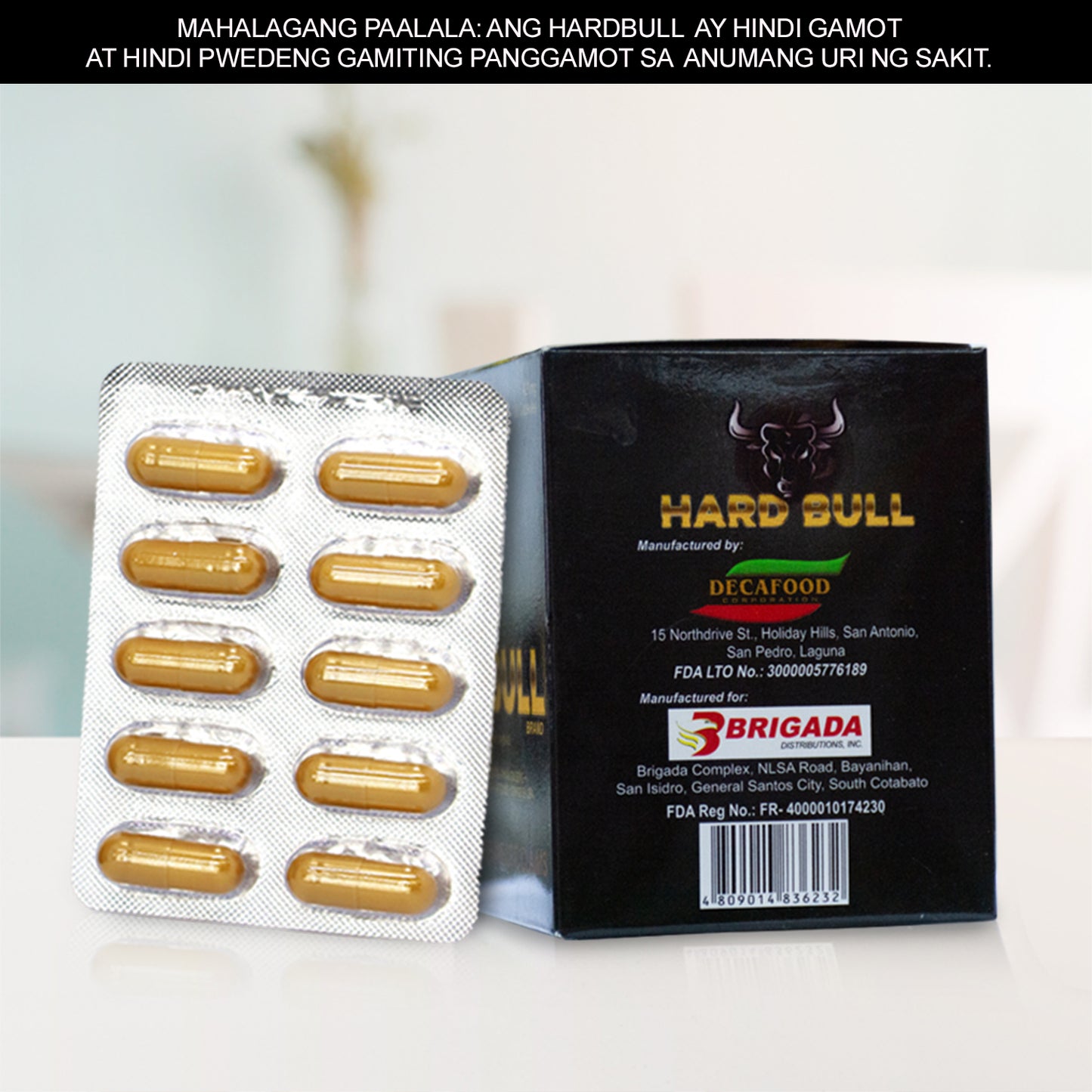 Hard Bull Dietary Supplement 420mg