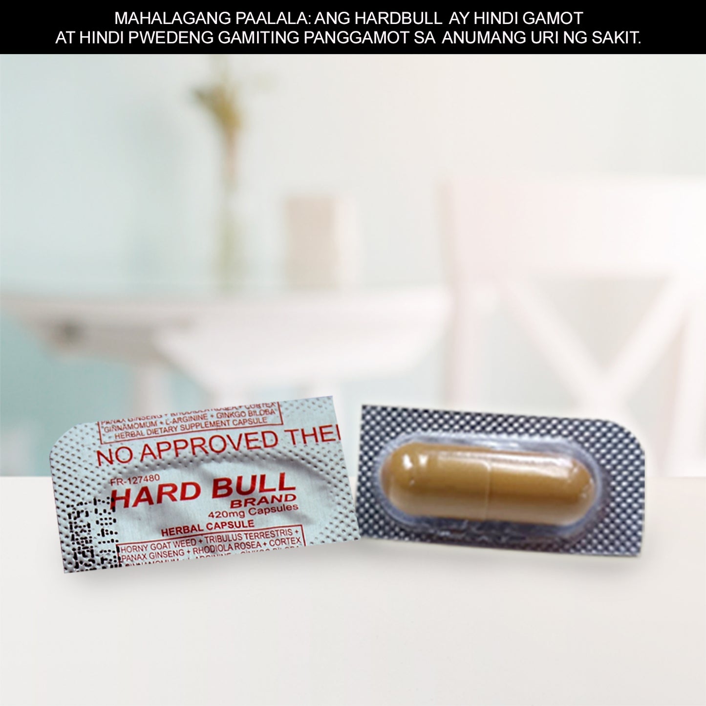 Hard Bull Dietary Supplement 420mg