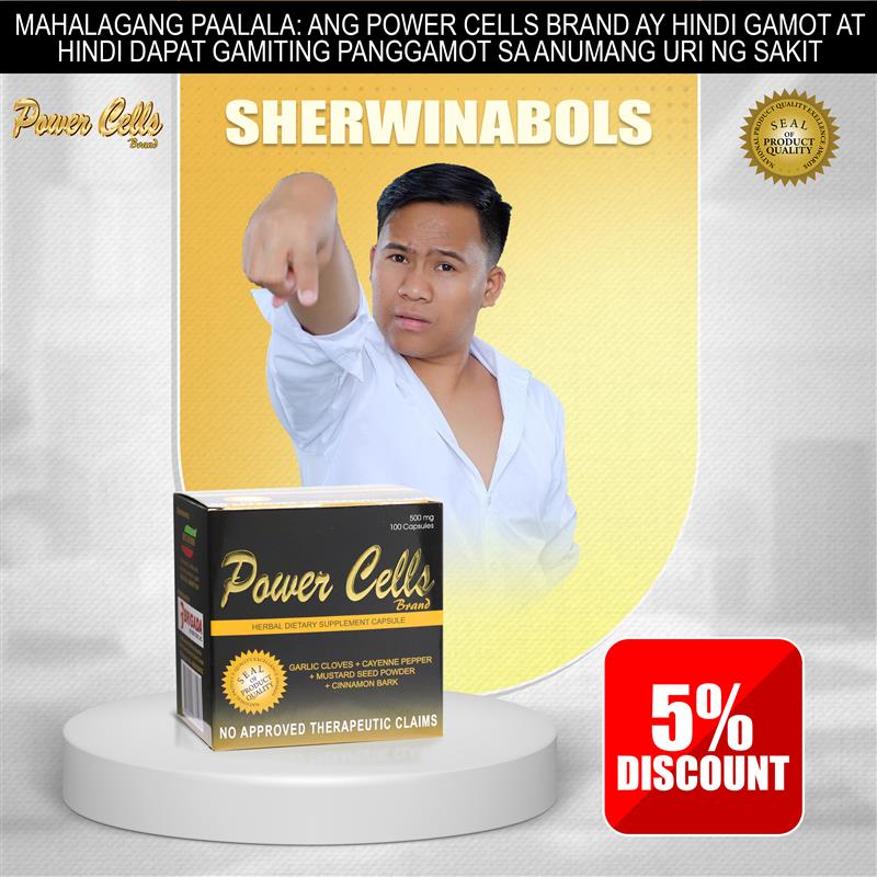Power Cells Herbal Capsule (Sherwinabols 5% Discount)